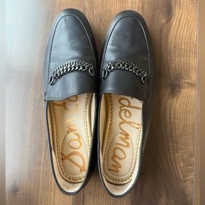 Sam Edelman Size 8 Lorenzo Chain Loafers